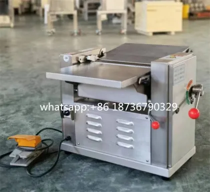 Adjustable Thickness Pig Meat Skinner
