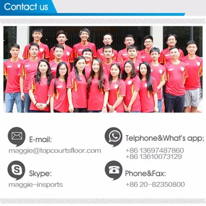 Guaranteed quality wear-resisting waterproof volleyball plastic flooring