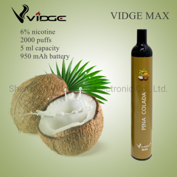 Custom Vidge Max Vape Pen Disposable