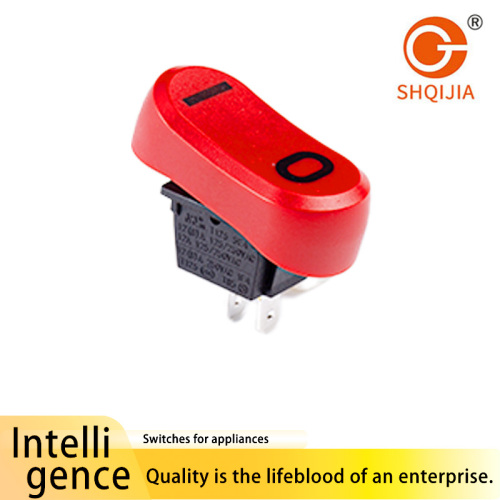 Interruptor Rojo Botón Grande En Forma De Barco R13 11T