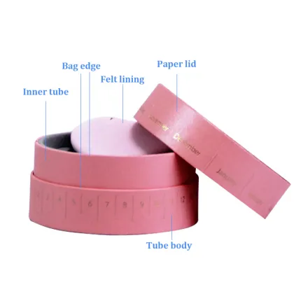 Circular custom packaging box pearl treasure box