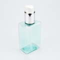 30 ml 40 ml 50 ml 6t0 ml 100 ml 150 ml Plastikquadratische transparente blaue Serum Pet Body Wasch Shampoo Flaschen