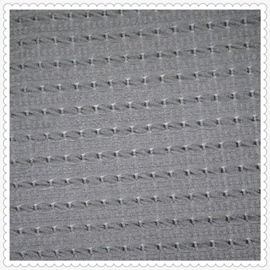 Best-selling stripe poly spandex knit fabric for garment