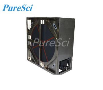 PureSci desiccant honeycomb rotor with frame and motor