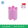 2x2 pink cylinder
