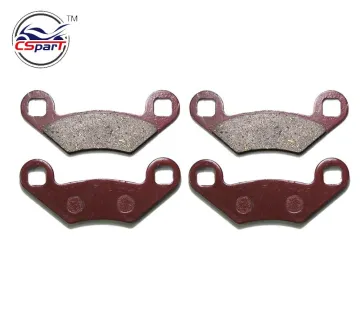 2 Sets Front Brake Pad Semi metallic LINHAI 260CC 300CC ATV Quad Brake Pads parts