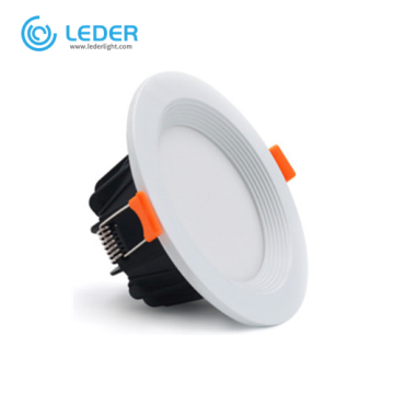 Lámpara empotrada LED LEDER Receesed 3000K