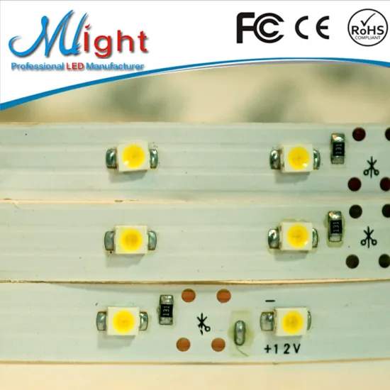 11000k ip20 double layer pcb12v smd 3528 cara pasang lampu led strip