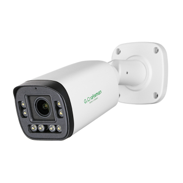 4MP POE Night Vision IP Camera with 5X Zoom Lens and H.265 Compression