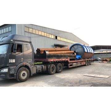 latest pyrolysis machine delivery to Thailand