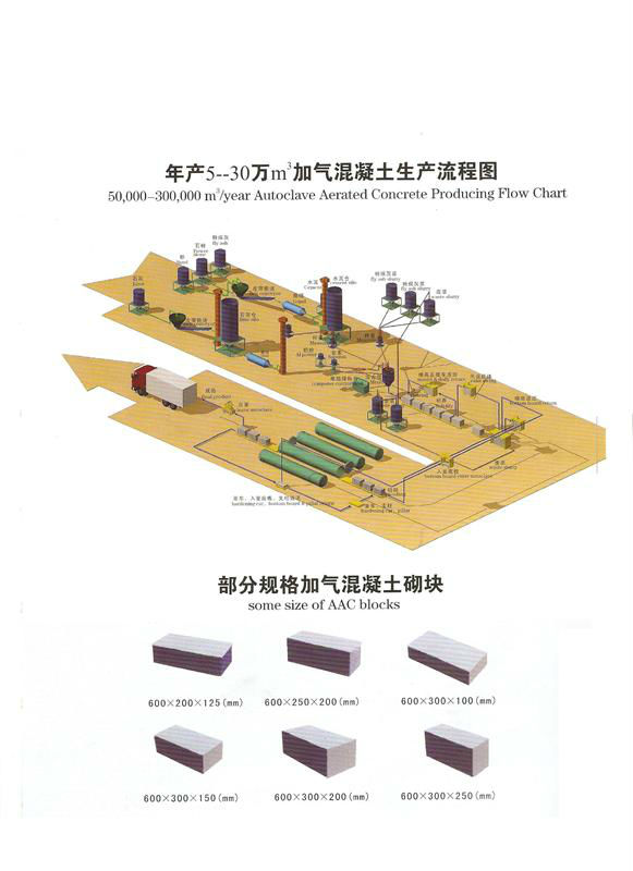 AAC Block Production Line, AAC Block Production Plant