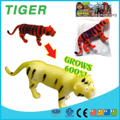 2014 Latest design trendy magic tiger growing toys
