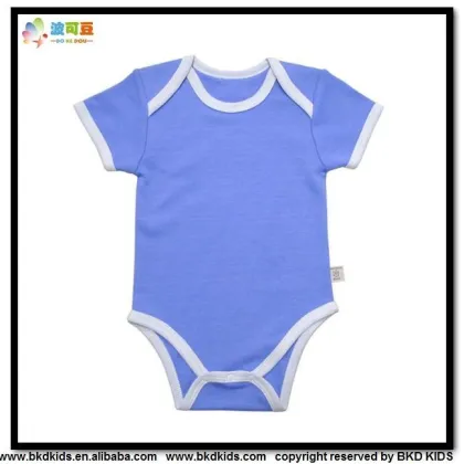 BKD plain color newborn bamboo onesie