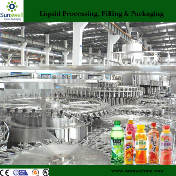 Monoblock Pet Bottle Pulp Juice Packaging Machine