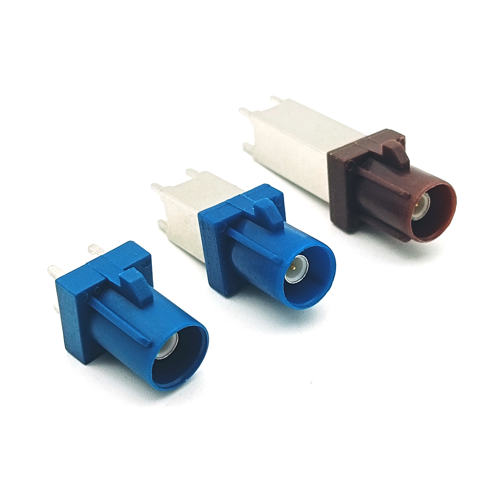 FAKRA Straight PCB Mount RF Coaxial Connector Adapter