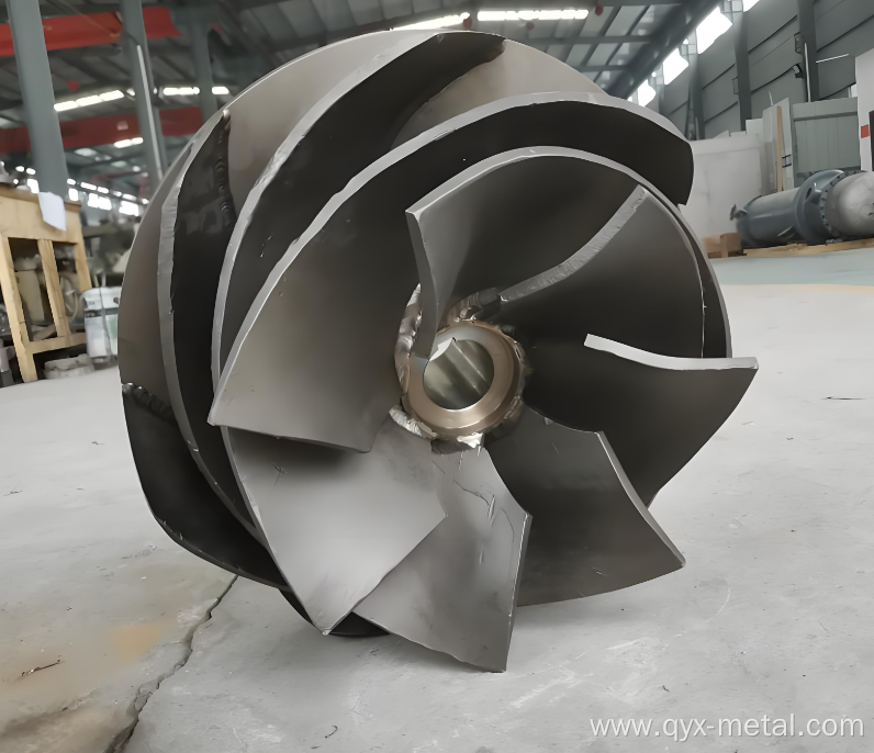 Precision High Quality Titanium Alloy Fan Impeller