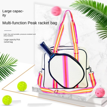 Wholesale Portable Badminton Racket Bag - Sports Fitness Tennis Bag with Diving Material