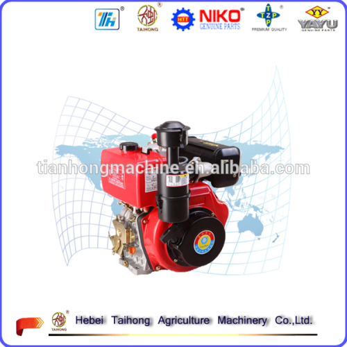 4-Stroke Single Cylinder Air-Cooled Diesel Engine - 2.2KW, Recoil Start, For Small Machinery