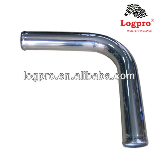 90 degree elbow Auto Aluminum Pipe for auto air conditional OD:13mm-127mm