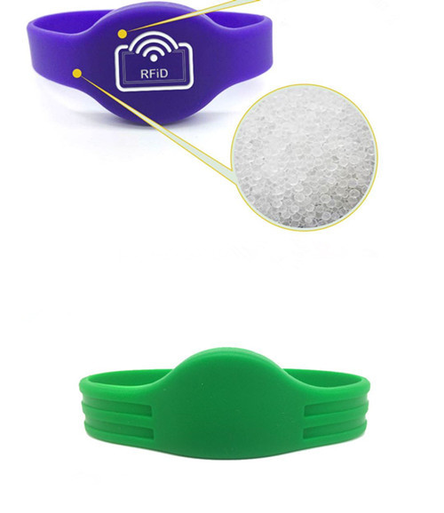 Embossed Silicone Wristband