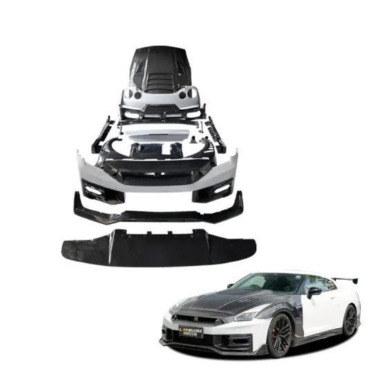 Nissan GTR R35 Nismo Design Carbon Fiber Half Bumper Kit