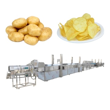 Chinese Made Small Scale Potato Chips and French Fries Production Line Equipment