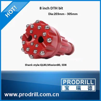High quality steel rock dth bits for DHD