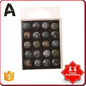Fine appearance factory directly abs plastic magnetic push pins