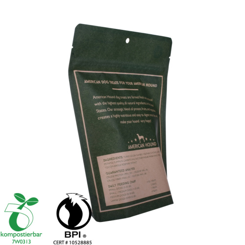 Forsømelig Ziplock Food Packaging Brown Paper Coffee Bag