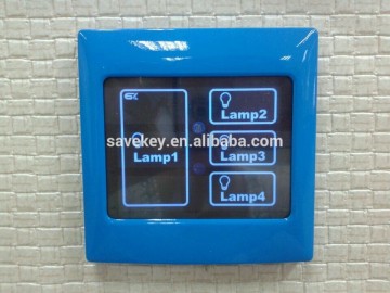 Modern good quality 1gang/2 gangs/3 gangs/4 gangs EU standard CE/ISO9001/CQC light dimmer switch