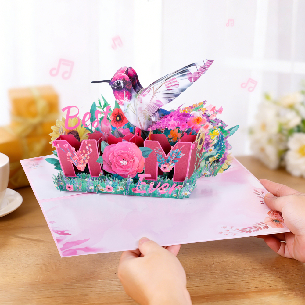 LED mother music cards