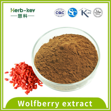 La poudre de Wolfberry contient 10% de polysaccharide Lycium Barbarum