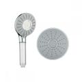 6inch 4 in 1 Tiny Silicone Nozzles ABS Chrome Luxury Shower Head in High Pressure with 280 Mini Spray Holes