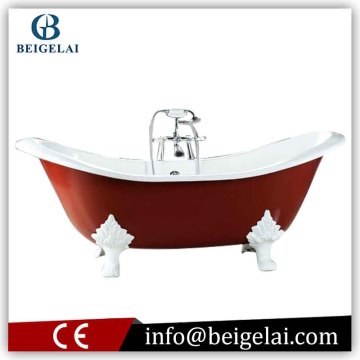 Ceramic Bathtub Red Bathtub Baby Bath Standing Baby Bath Tub