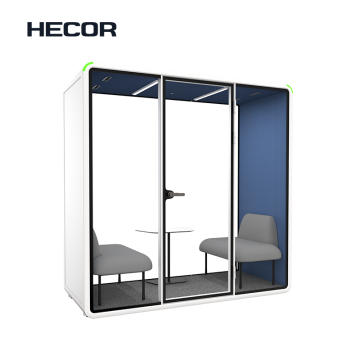 Soundproof 2 Person Pod for Offices