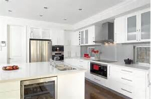 Ivory Contemporary Cocina Cabinetry Kitchen Cabinet