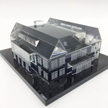 2024 Modèle de construction en cristal de conception personnalisée K9