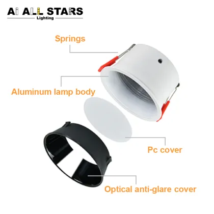 Tuya Zigbee 3.0 Smart SMD Downlight Compatible with Smartthings, Alexa, Echo Plus