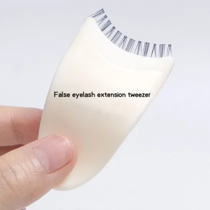Portable Eyelash Tweezers: False Lash Applicator Tool