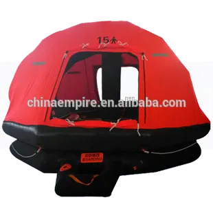 Marine SOLAS Approved Self-righting Inflatable Life Raft