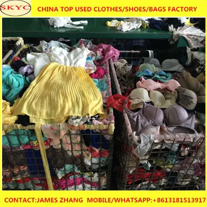 Best selling used clothing export west africa wholesale used clothing