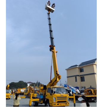 Telescopic arm 30 meter high-altitude work truck