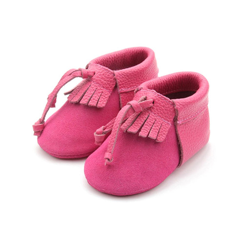 baby tassel shoes Wholesale Tassel Soft Sole Baby Unisex Moccasins Manufactory