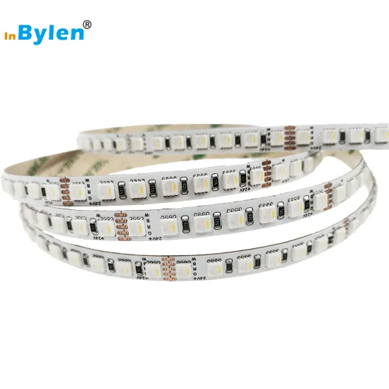 Hot-Sale 55.55mm 7 LEDs per Set 18 Pixels RGBW LED Strip DC 24V 16.8W IP65/IP67/IP68