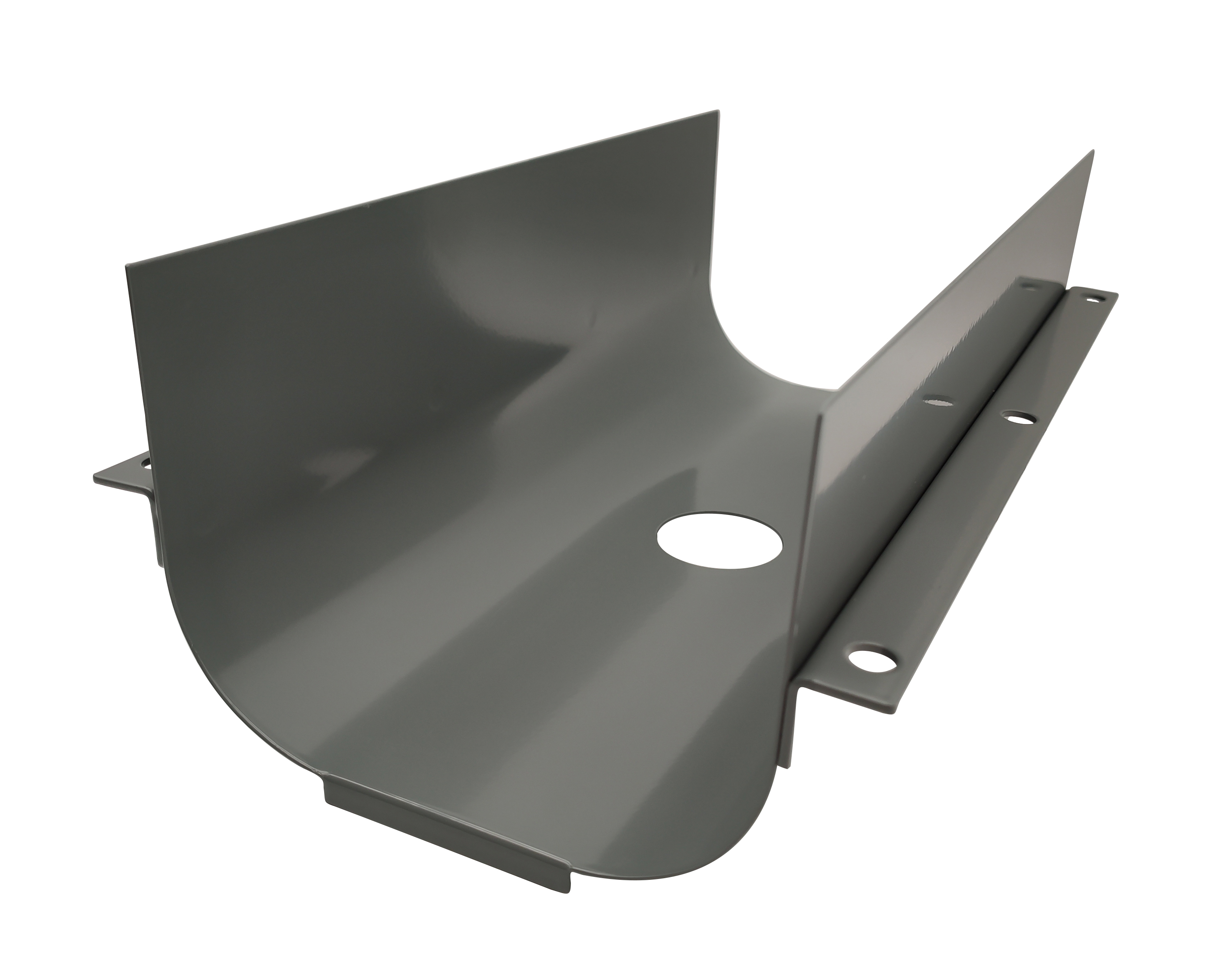 One-way cambered sheet metal parts