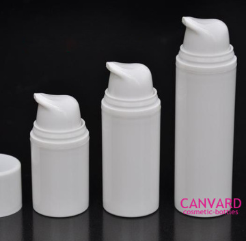 New white airless bottle, airless cosmetic bottle, airless plastic bottle