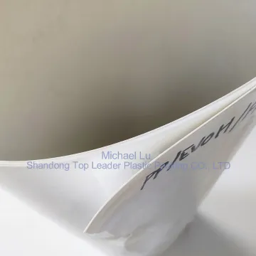 white opaque 0.9mm pp evoh sheet raw material