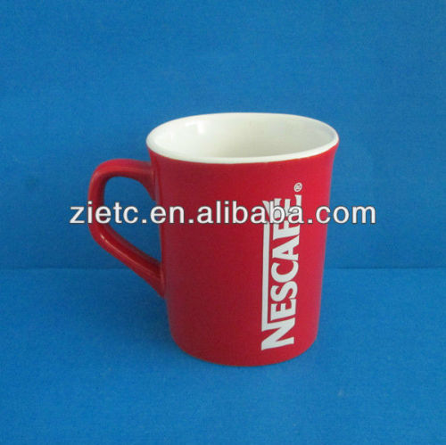 stoneware wholesale ceramic shatter proof mug for sale with customized logo