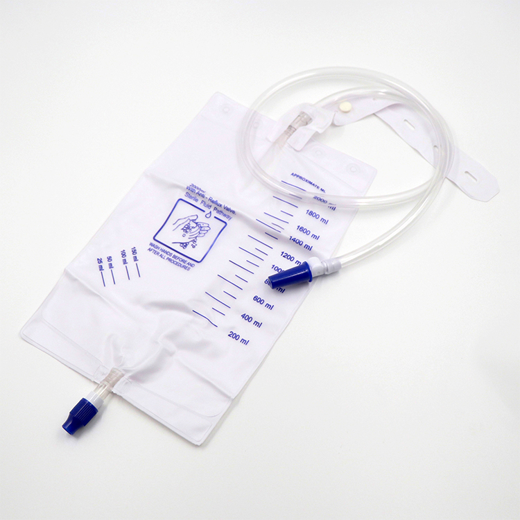 Urine Bag With Sample Port Screw Valve