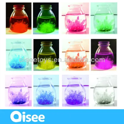 Crystal Garden /Science and educational toys/Specially-designed love decoration/Science DIY Toys/certified crystal growingflower